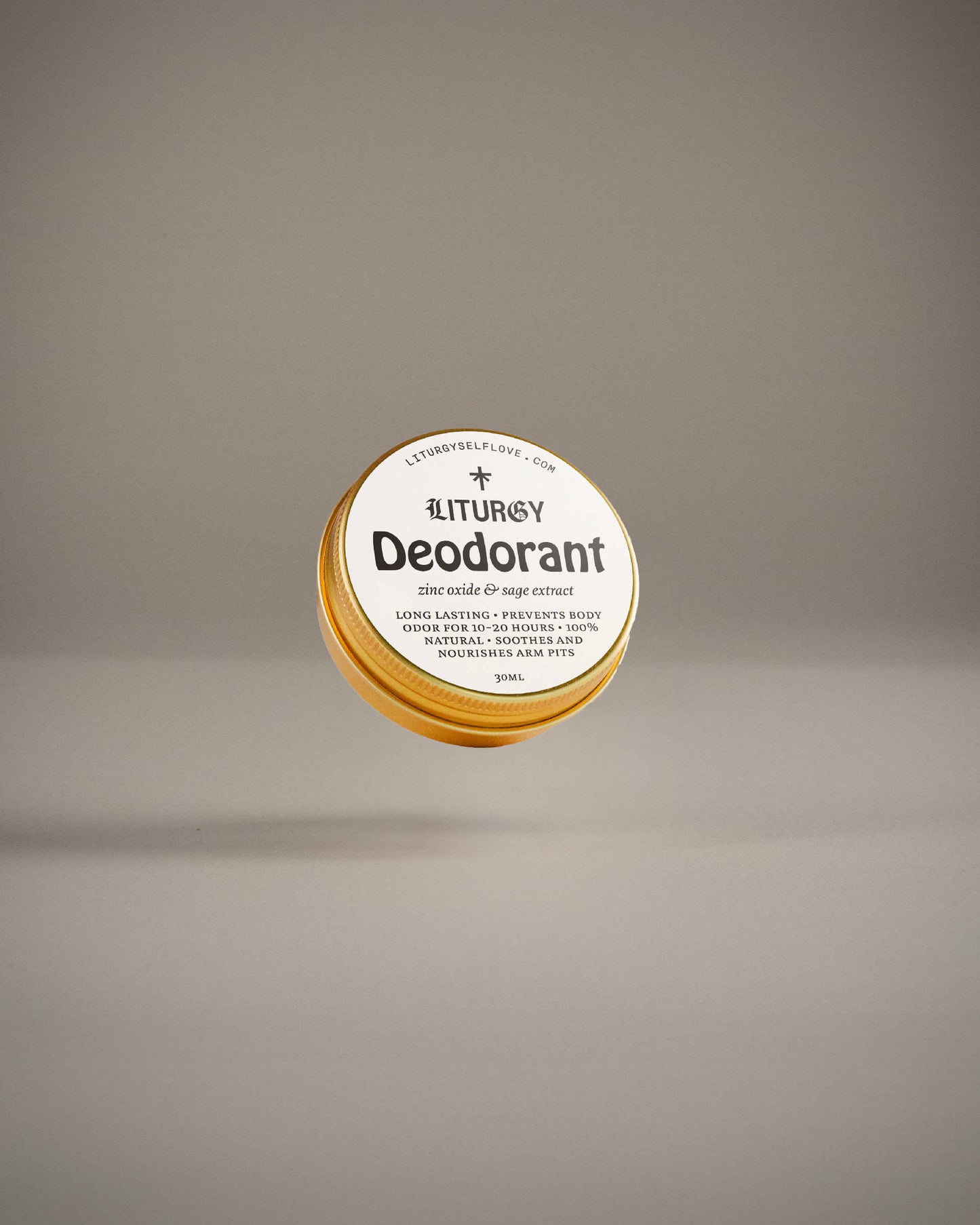 Natural Deodorant for sensitive souls - with zinc oxide & sage extract
