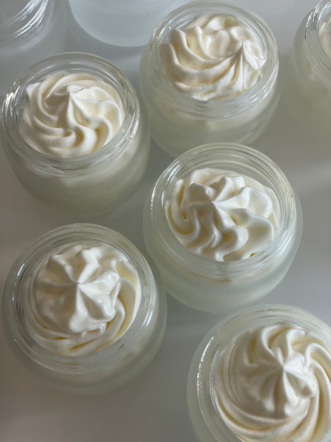 Skin Fluff with vanilla & ylang ylang