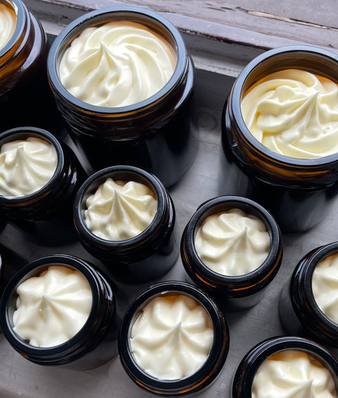 Skin Fluff with vanilla & ylang ylang